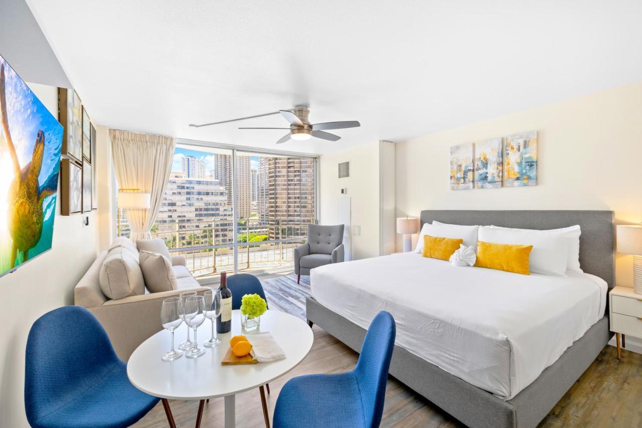 Newly Renovated Ilikai Marina Studio - Near Beach! Honolulu Bagian luar foto
